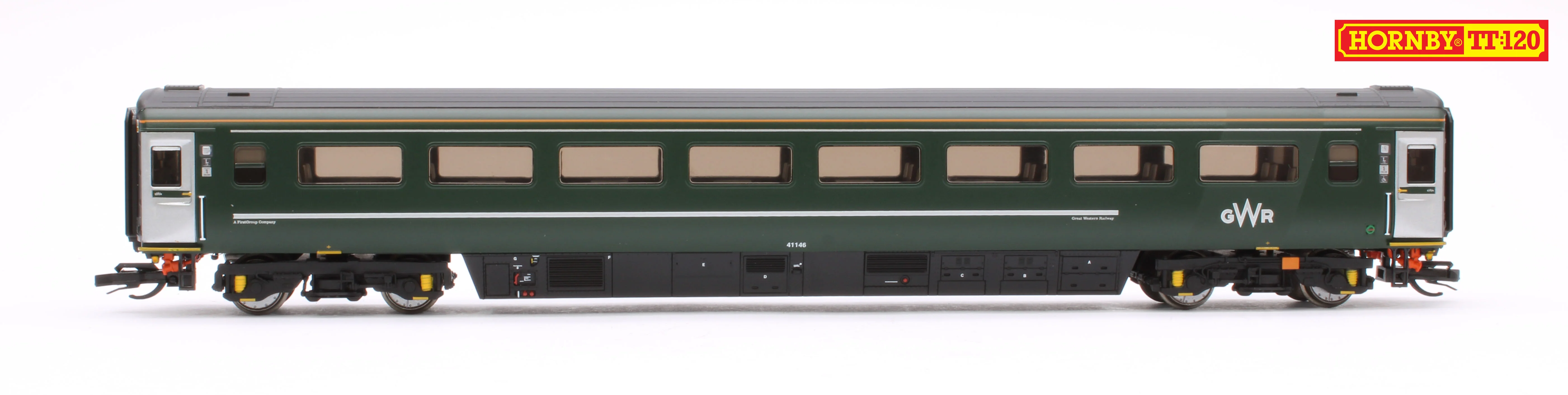 Set of 8 GWR TT:120 Class 43 HST & Mk3 Coaches - Image 12