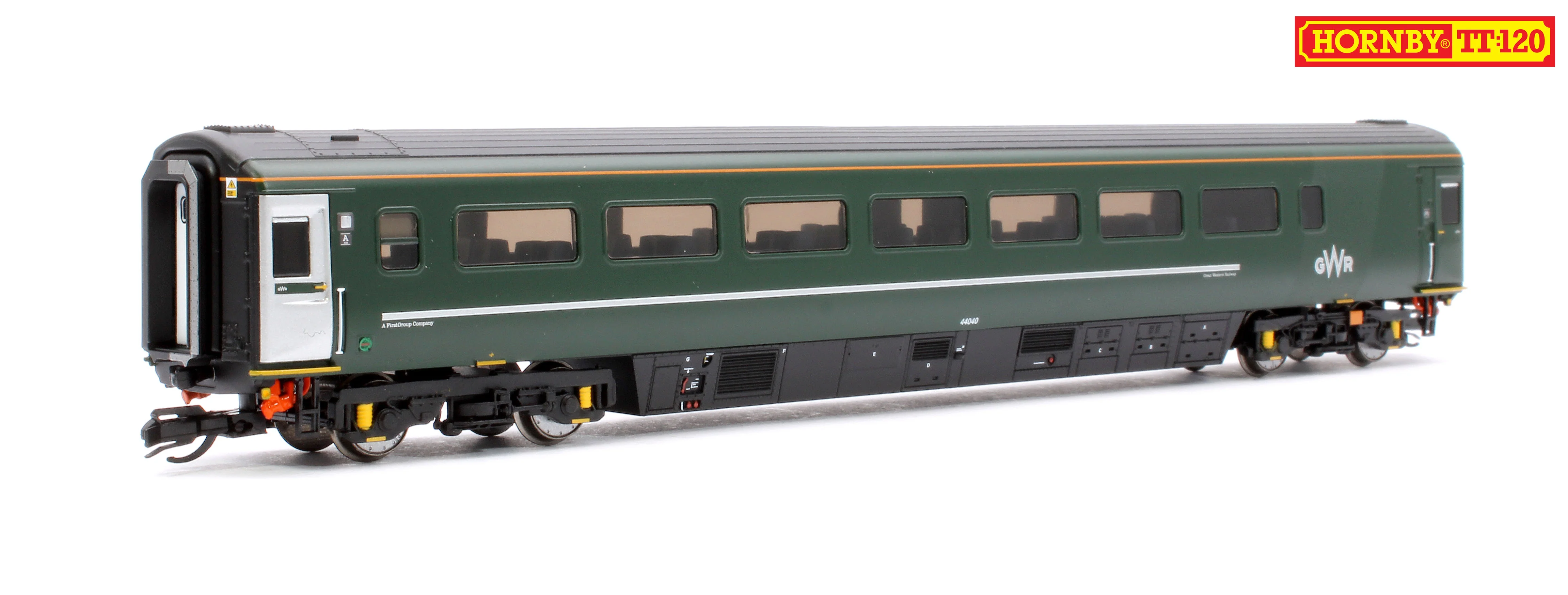 Set of 8 GWR TT:120 Class 43 HST & Mk3 Coaches - Image 13