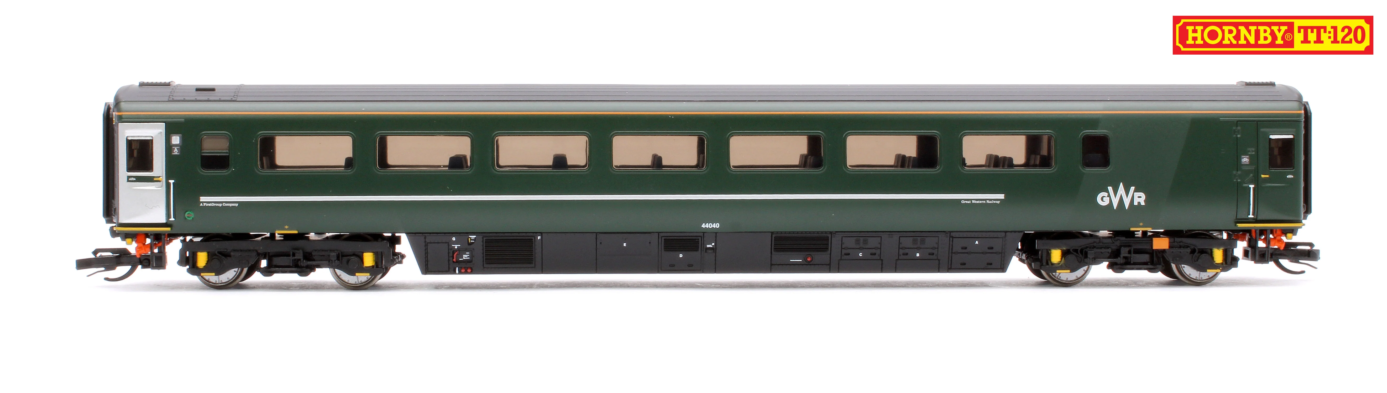 Set of 8 GWR TT:120 Class 43 HST & Mk3 Coaches - Image 14