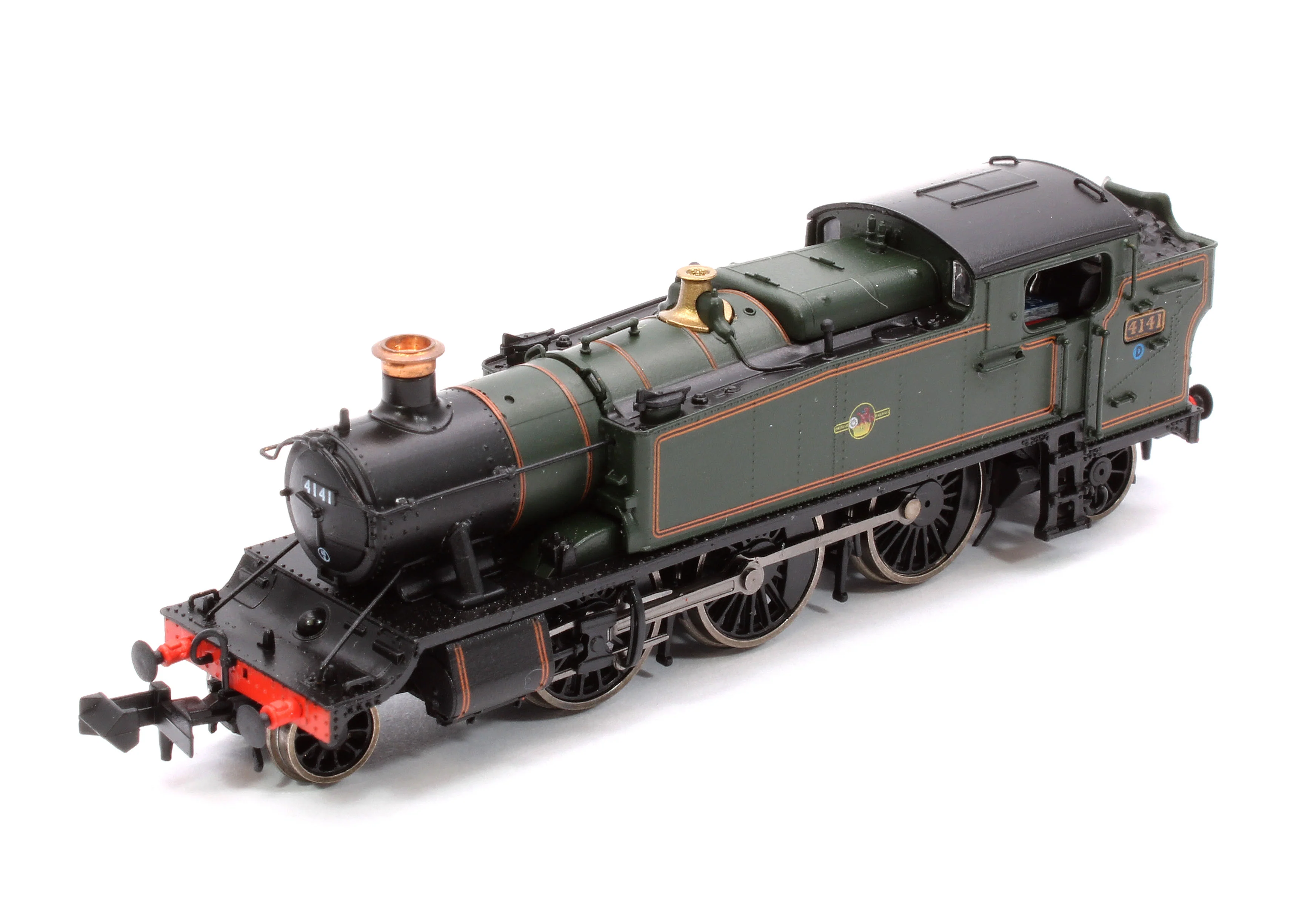 S2103-06 Class 5101 Large Prairie British Railways BR Lined Green (Late Crest) 2-6-2 Tank Locomotive No.4141 - Image 10