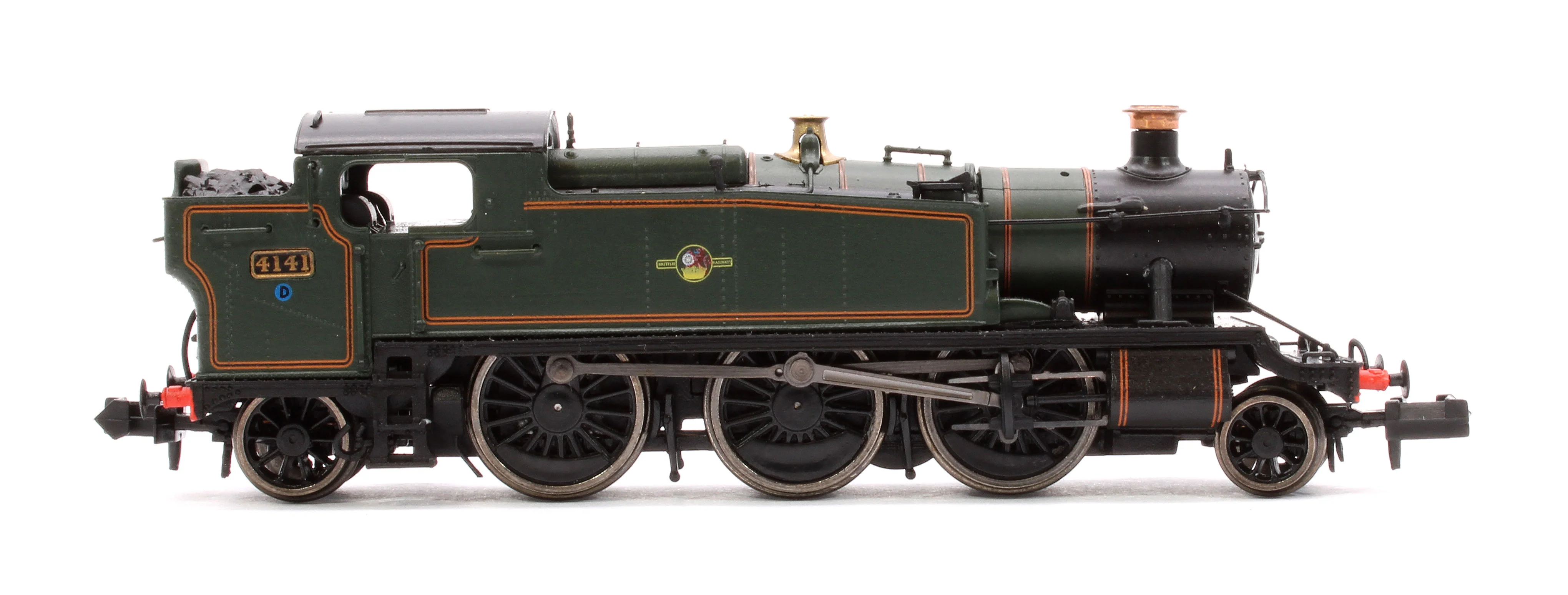 S2103-06 Class 5101 Large Prairie British Railways BR Lined Green (Late Crest) 2-6-2 Tank Locomotive No.4141 - Image 6