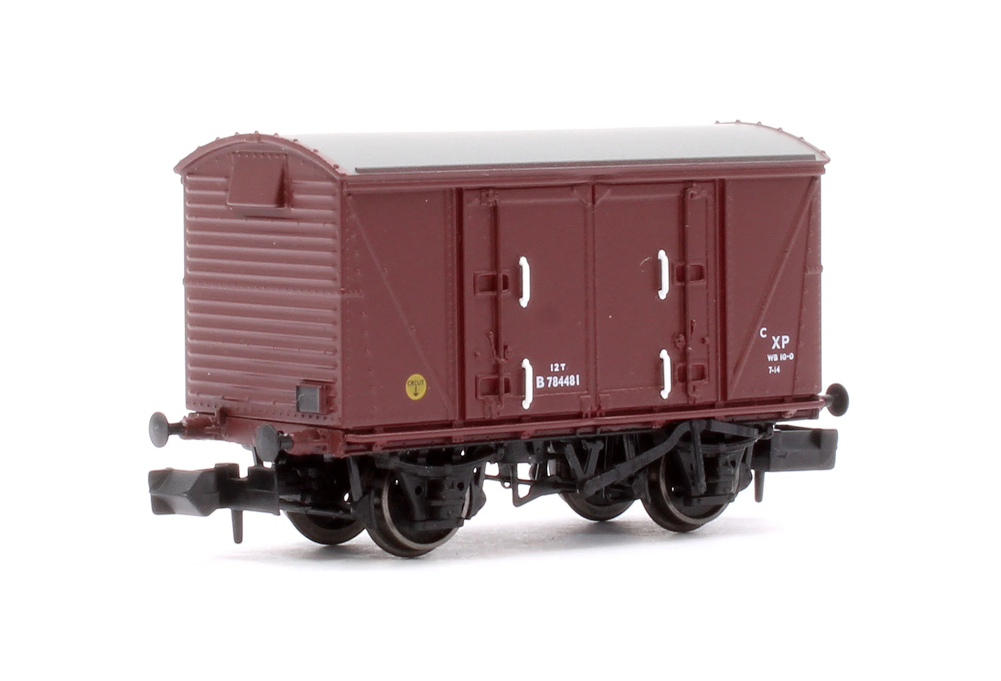 S2301-04 Set of 3 BR 12T Vanwide Ventilated Vans, BR Freight Brown XP - Image 3