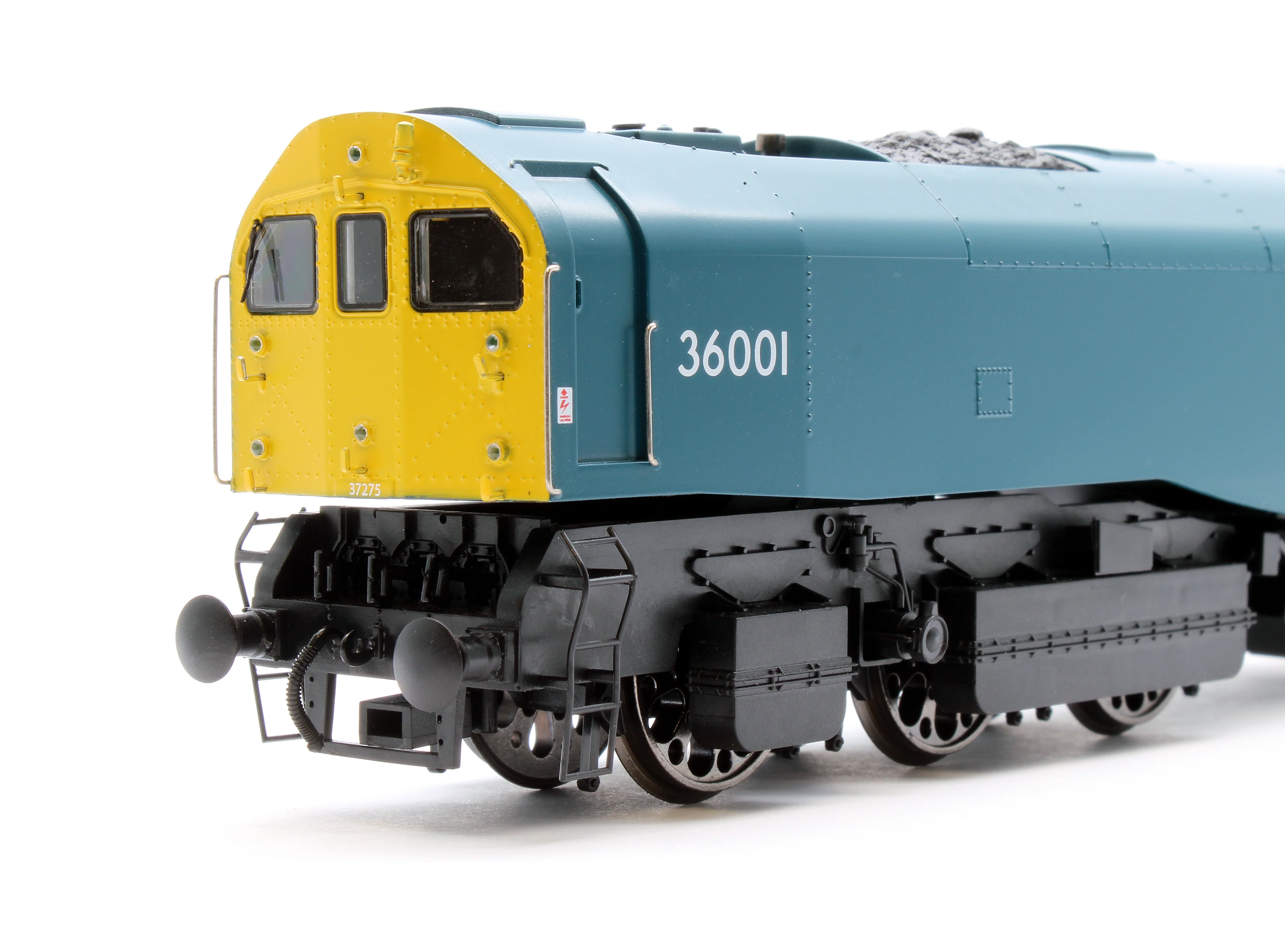 LEAD-OO-R-BLUE SR Bulleid "The Leader" BR Blue 0-6-6-0 Articulated Steam Locomotive - Image 8