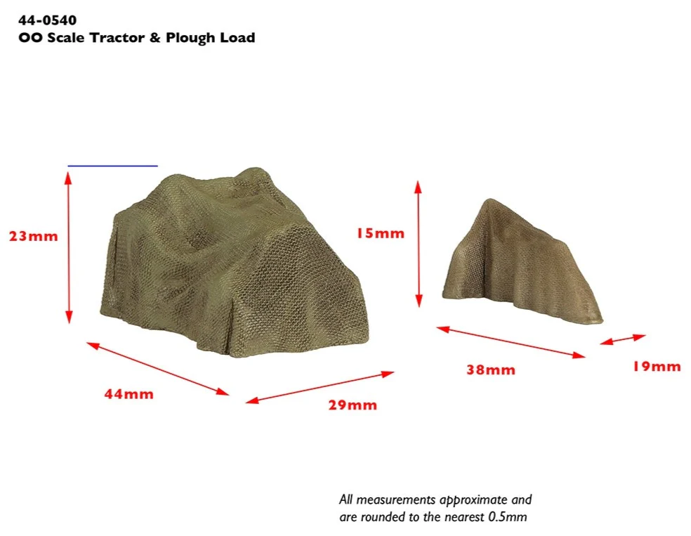 44-0540 Tarpaulin Tractor and Plough Load - Image 2