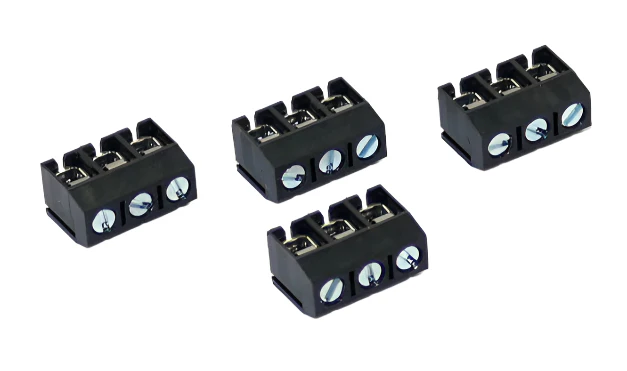 3 Way PCB Mount Terminal Blocks (4)