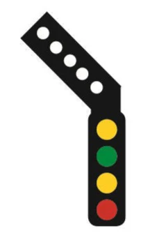 TTSK6L Signal Kit (LH Feather) 4 Aspect Outer Distant