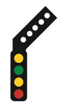 TTSK6R Signal Kit (RH Feather) 4 Aspect Outer Distant