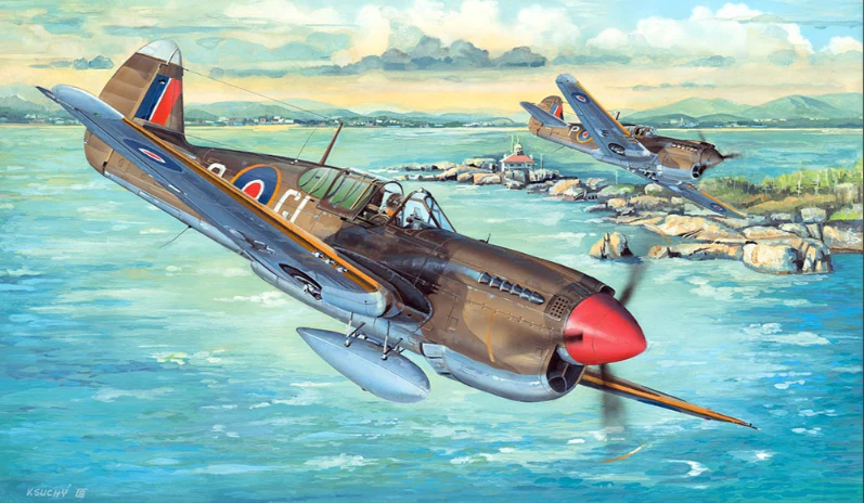 PKTM02211 P-40M Warhawk Model Kit