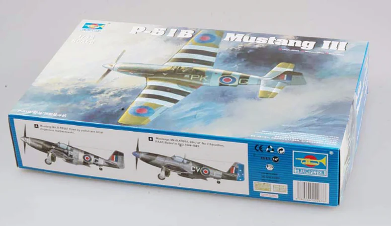 PKTM02283 Mustang Mk III RAF Model Kit - Image 2