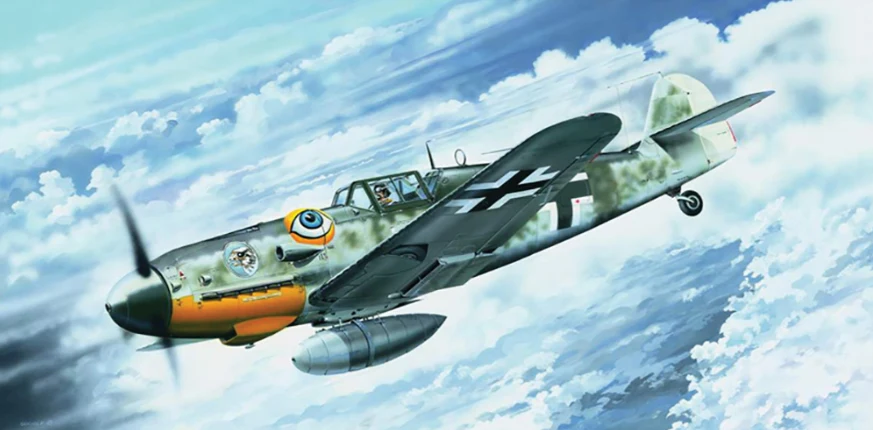 PKTM02407 Me Bf 109G-6 (Early) Model Kit