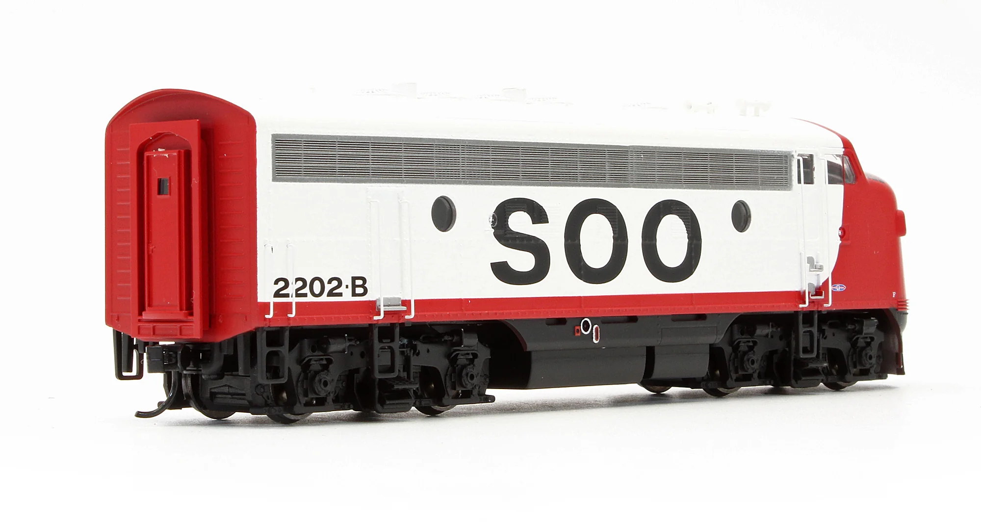 Pre-Owned EMD F7A Diesel Locomotive SOO Line - Road #2202-B - DCC Sound - Image 2