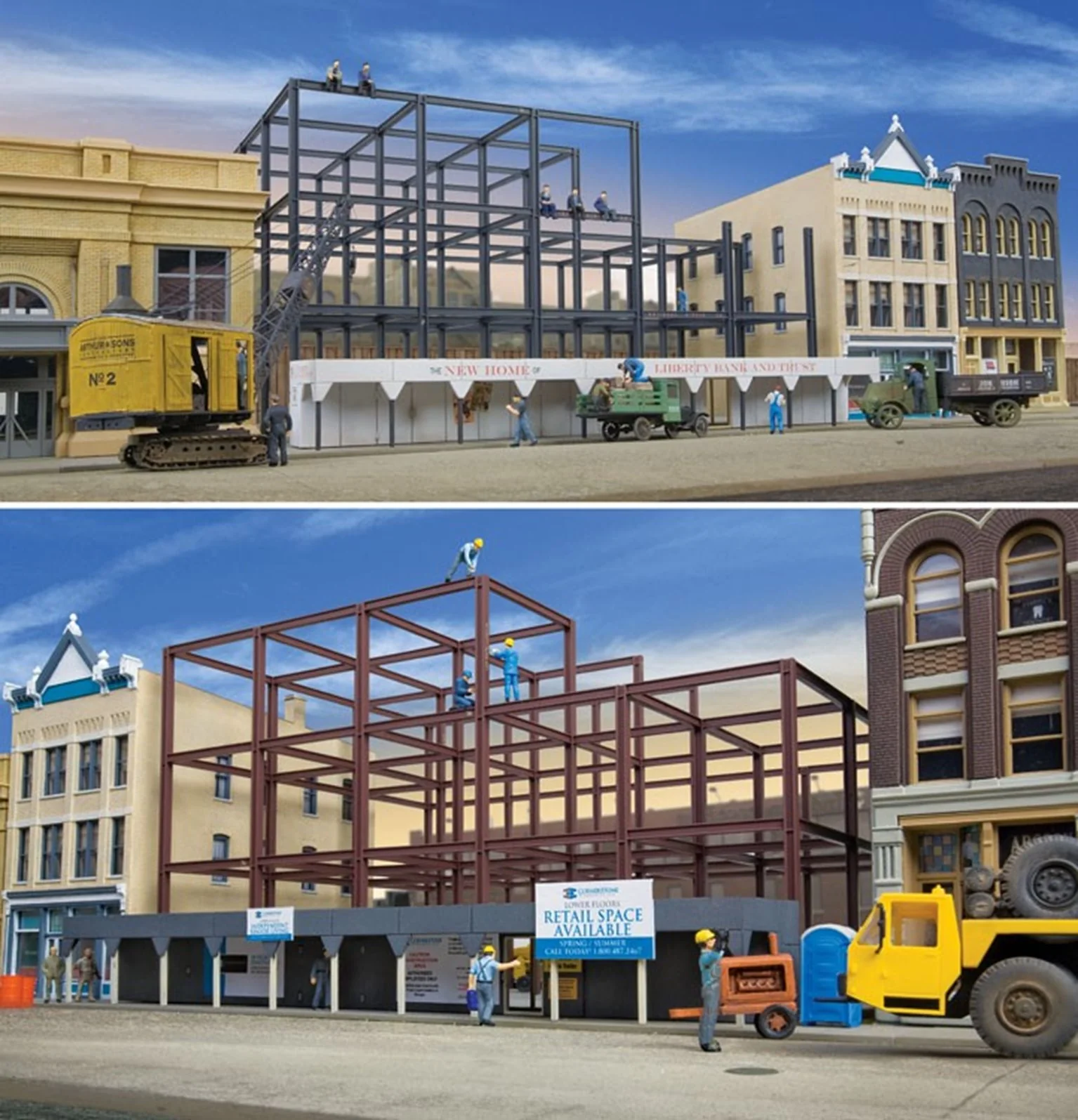 933-3761 Skyscraper Construction Site Kit