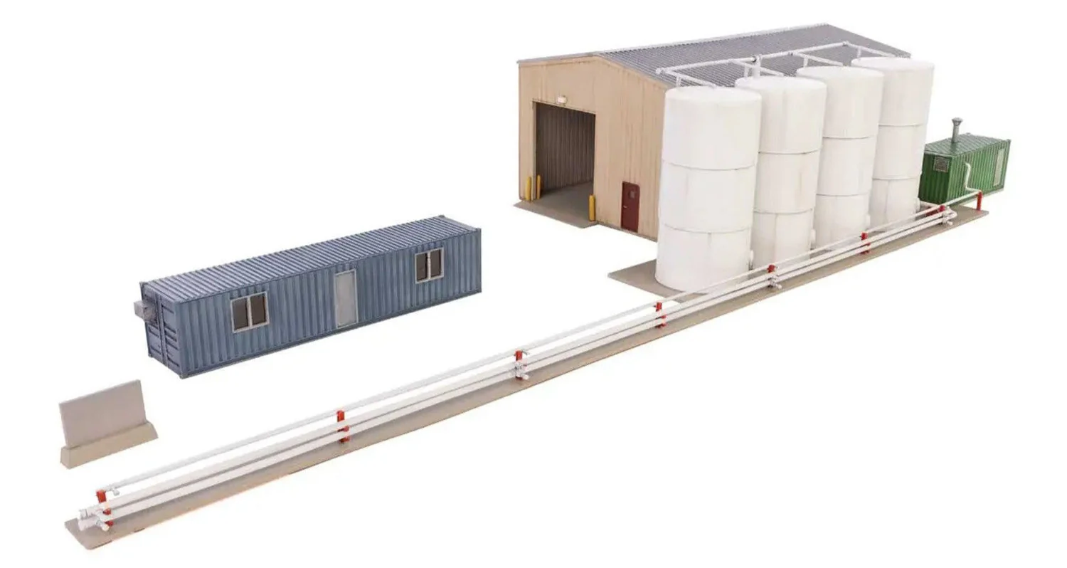 933-4181 Transload Facility Corn Syrup Unloading Model Kit