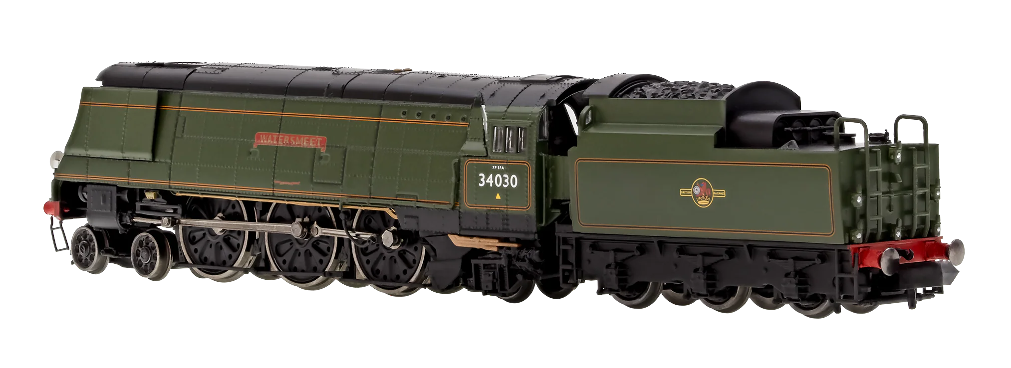 2S-034-005S West Country ‘Watersmeet’ 34030 BR Green Late Crest - DCC Sound Fitted - Image 3