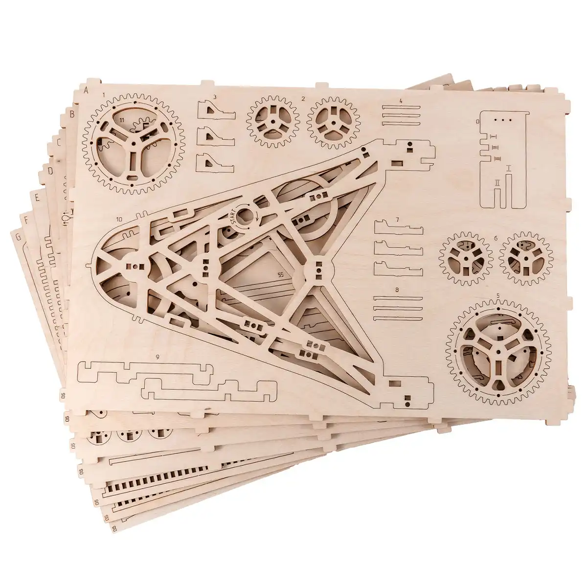 3D Wooden Puzzle – Windmill - Image 3