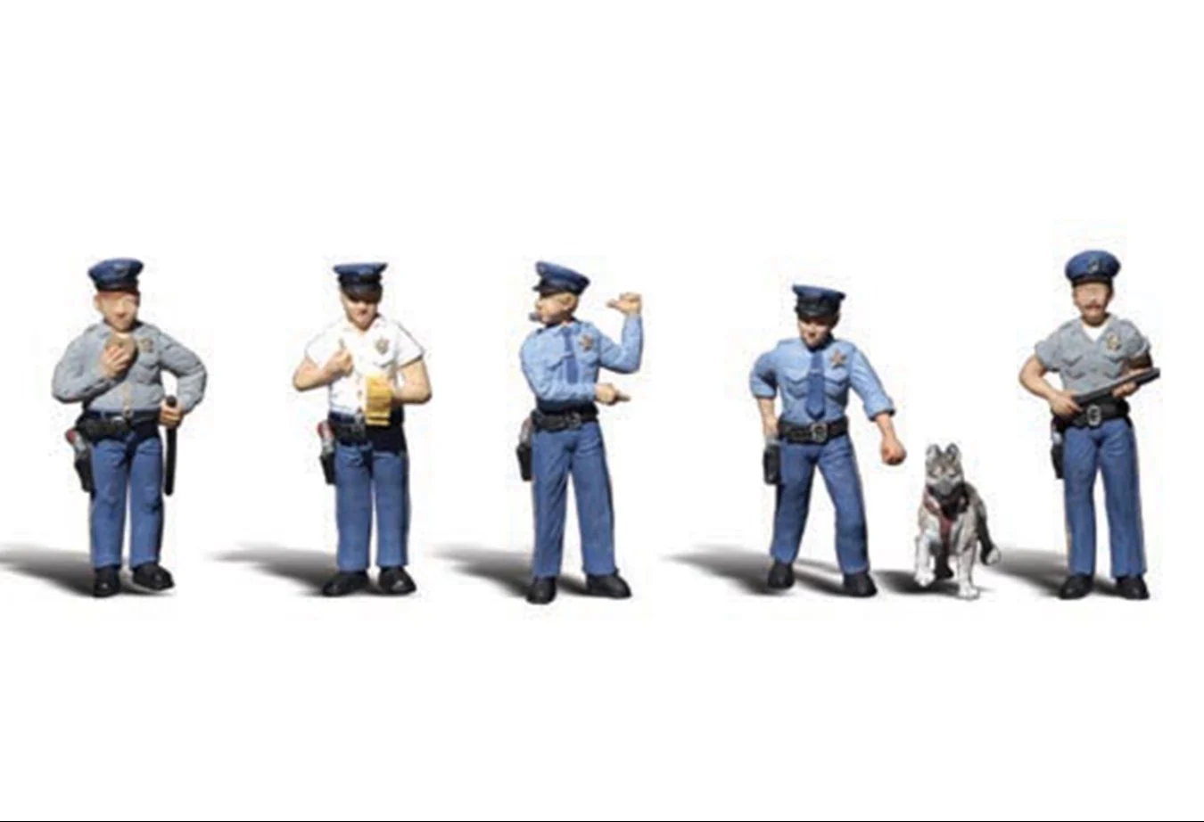 WA2736 A2736 Woodland Scenics - O Gauge Policemen