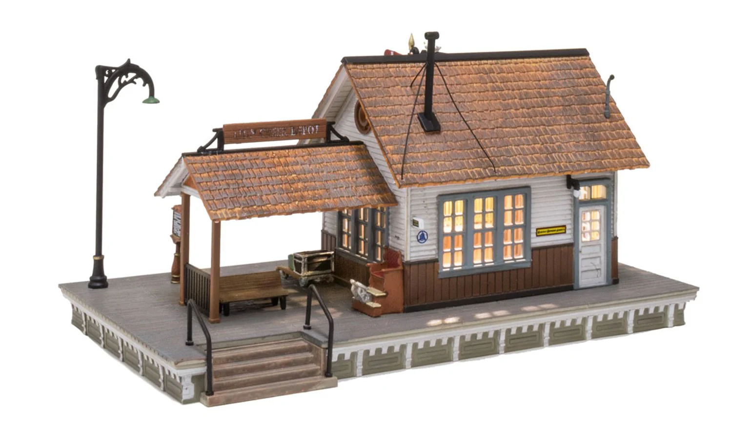 WBR5852 BR5852 Woodland Scenics - O Gauge Buildings - The Depot - Image 3