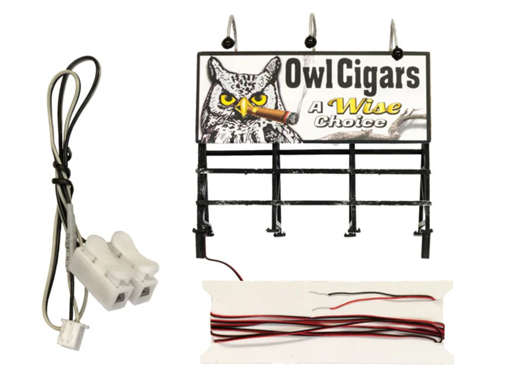 WJP5795 HO Wise Tobacco Co. with LED Lights - Image 3