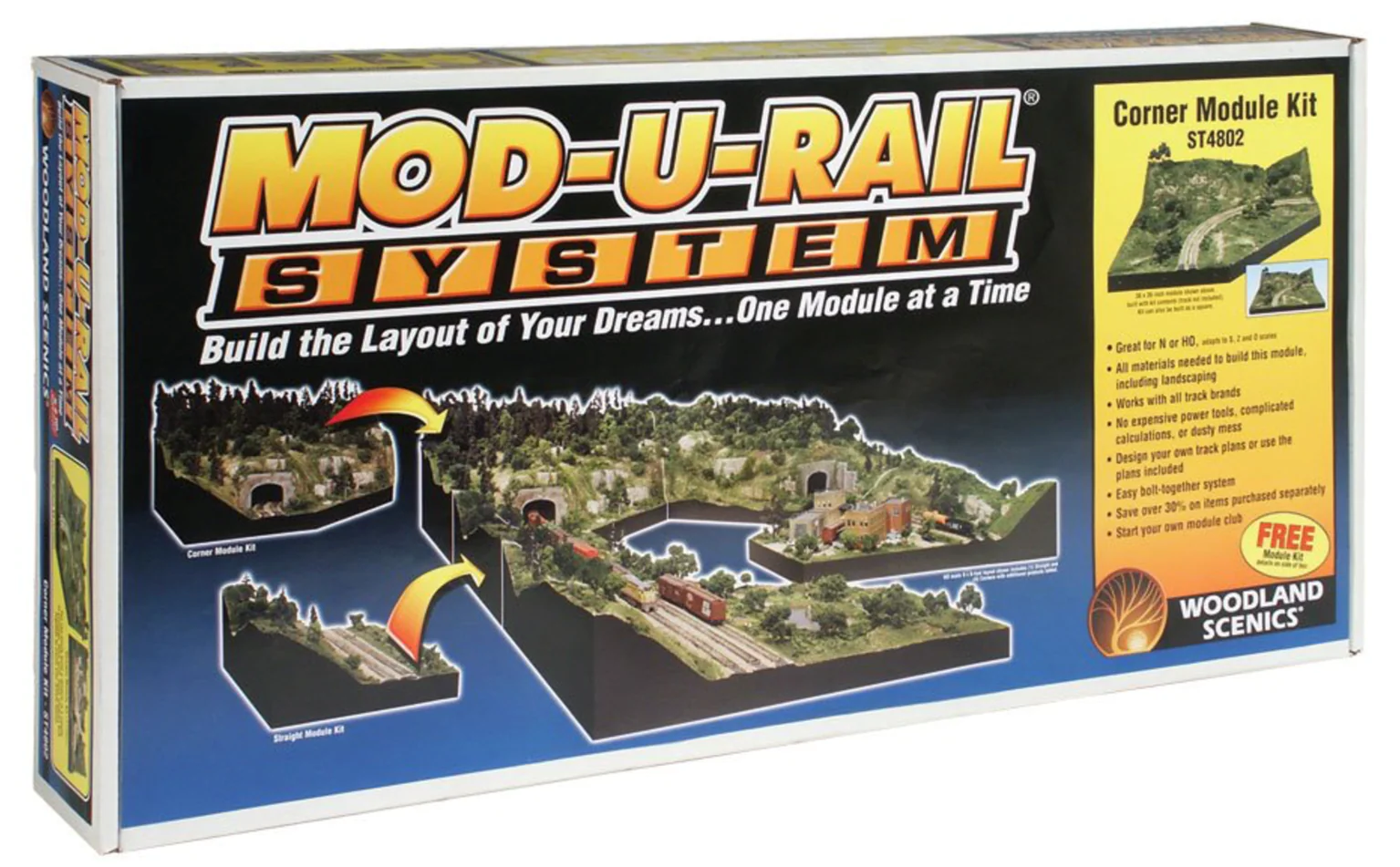 ST4802 Mod-U-Rail System Corner Module Stand - Image 2