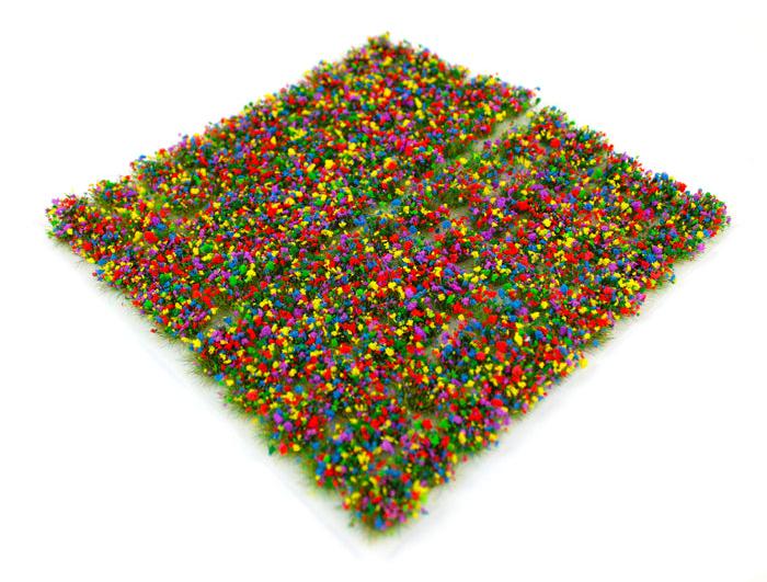 SGTMIX06 WWS 6mm Mixed Flowers Static Grass Tufts x 100
