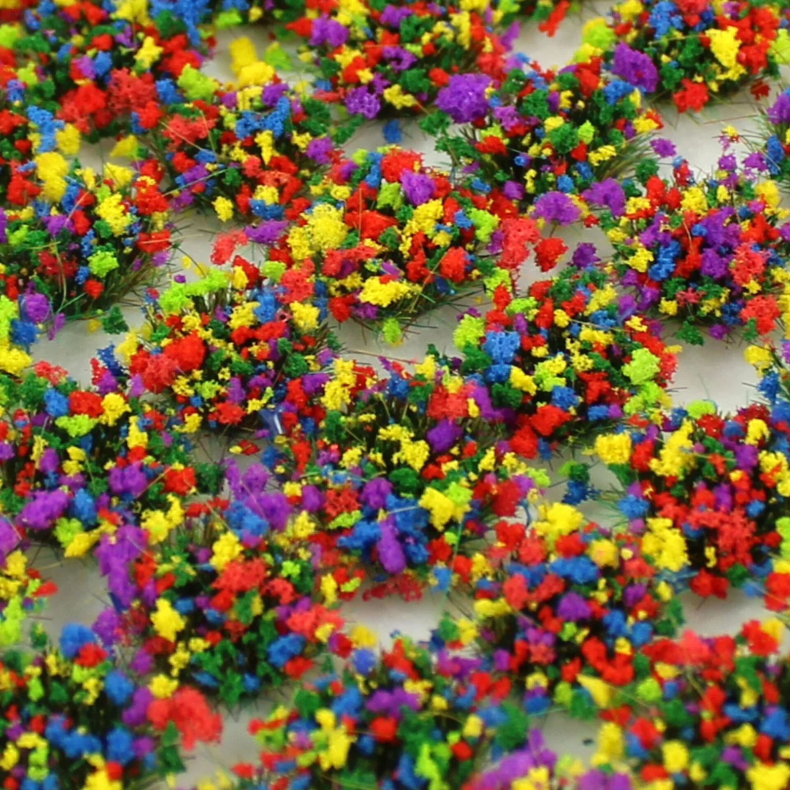 SGTMIX06 WWS 6mm Mixed Flowers Static Grass Tufts x 100 - Image 4