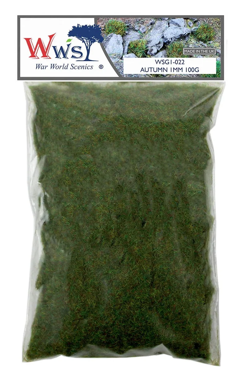 1mm Autumn Static Grass - 100g - Image 2