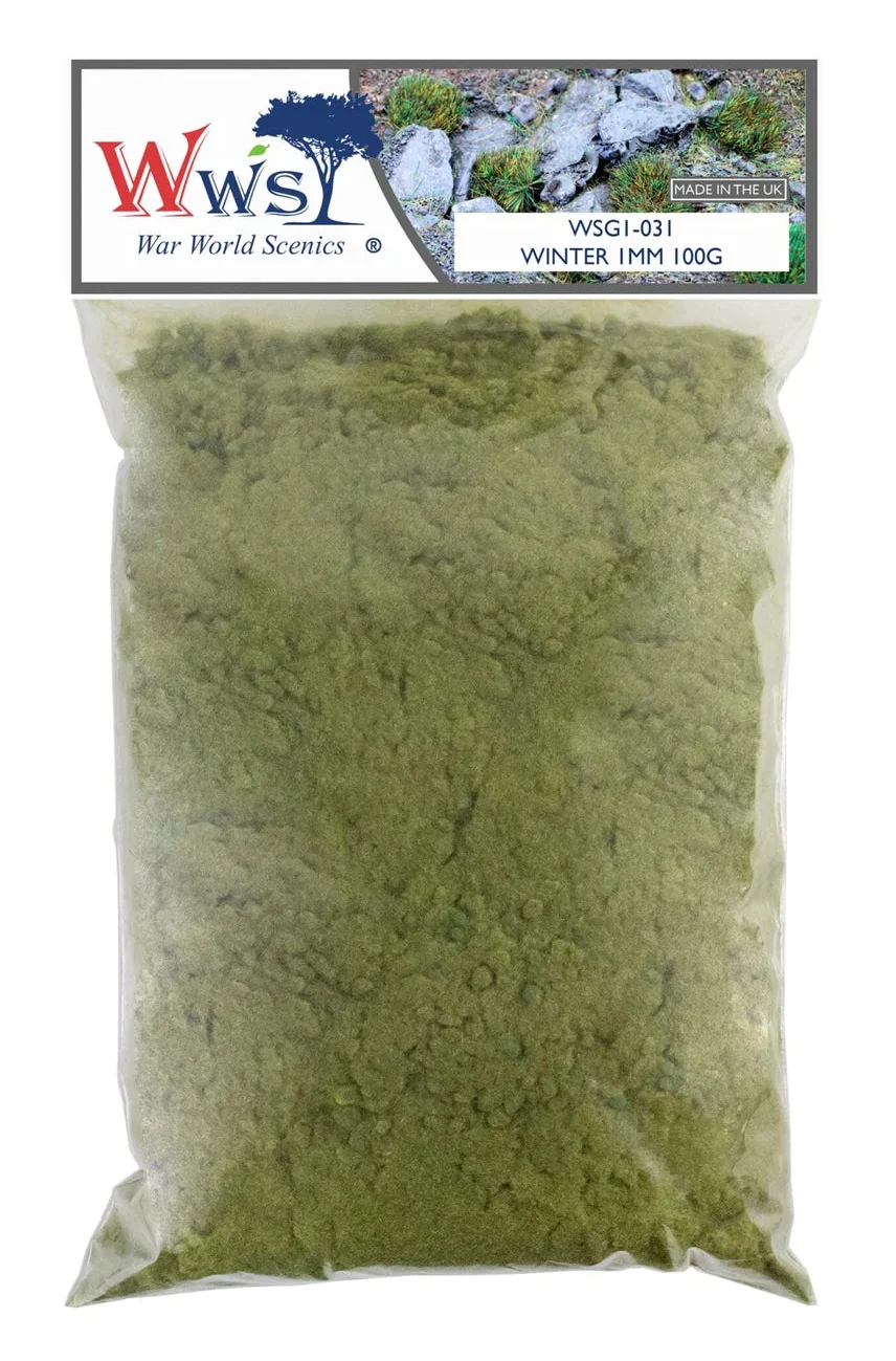1mm Winter Static Grass - 100g - Image 2